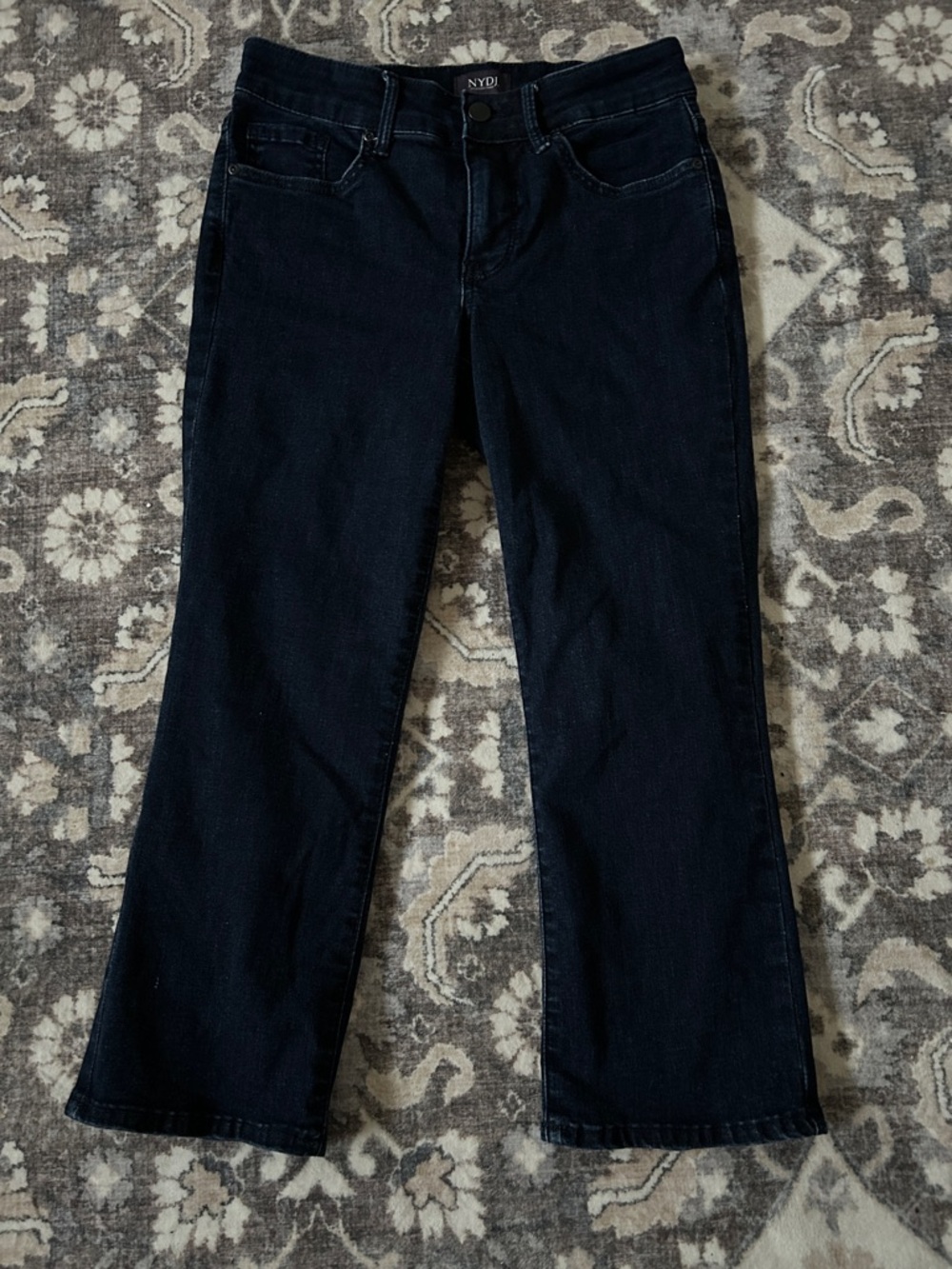 NYDJ jeans Women's Dark wash marilyn straight 4p cool embrace